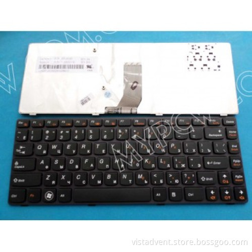 Russian keyboard for lenovo Y480 frame 25203195 V122820CS1 RU new